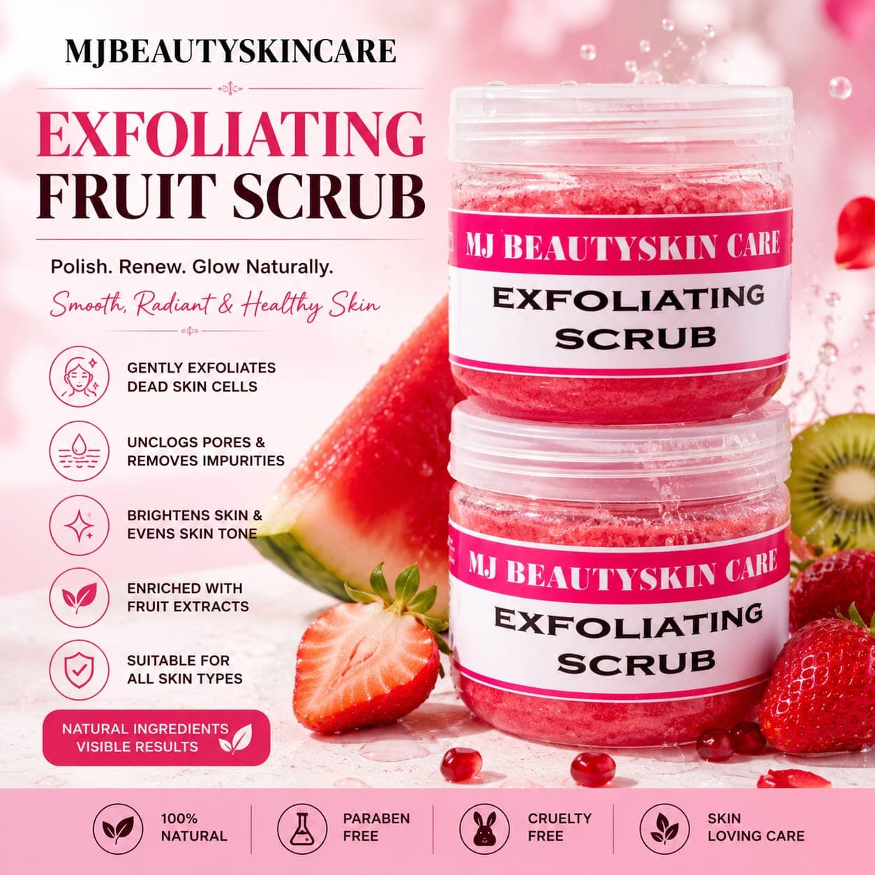 Exfoliating Fruit Scrub